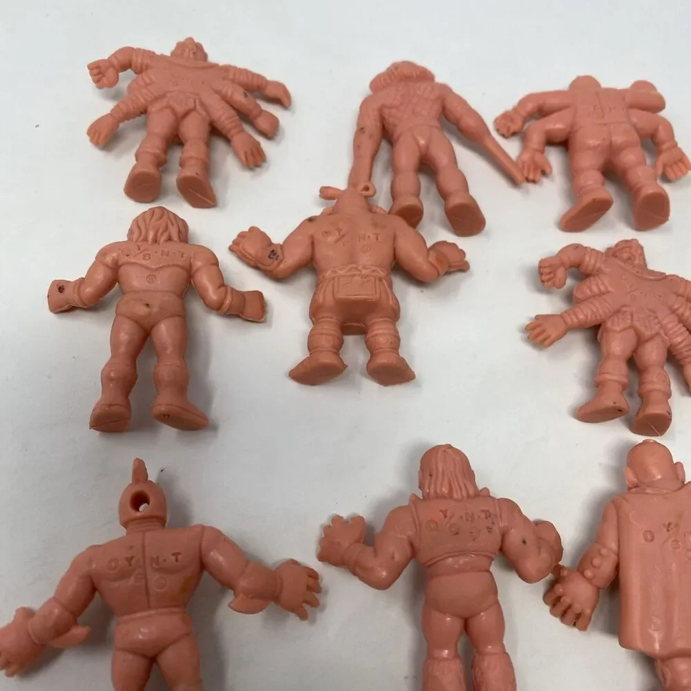 Lot of 15 Vintage m.u.s.c.l.e. Muscle Men Kinnikuman Figures Wrestling 80's Toys